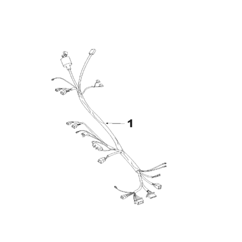 Faisceau de câbles Peugeot V-clic bleu