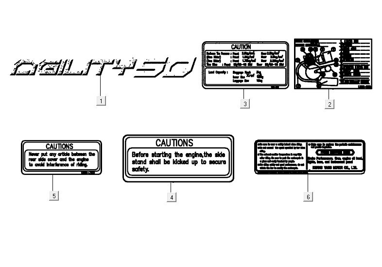Autocollants Kymco Agility Fat 12' 4 temps jaune