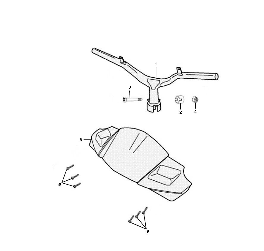 Volant Peugeot Jet Force C-tech 2 temps
