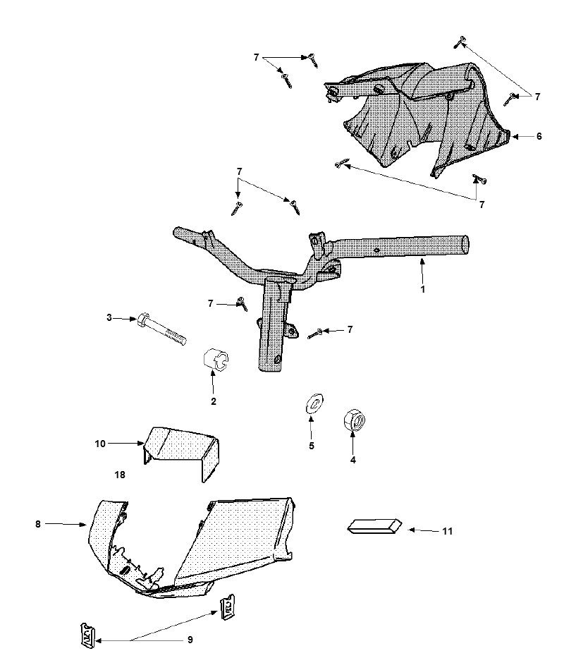 Volant Peugeot Vivacity 3 2 temps