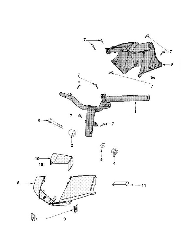 Volant Peugeot Vivacity 3 4 temps