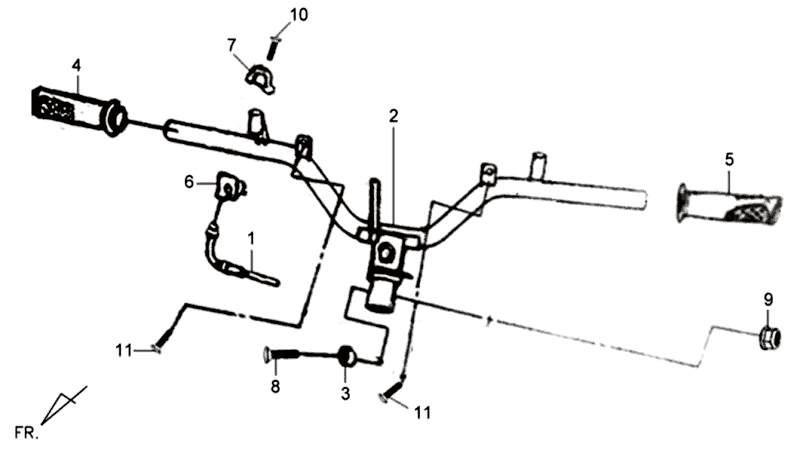 Kpl L R Sym Symphony SR (BK5560) noir