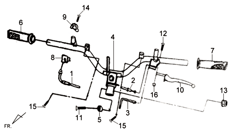 Itinéraire des fournisseurs de train Kpl L R Sym Jet 4 (R086)