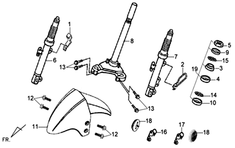 Service ferroviaire Kpl L R Sym Orbit II (R010CA)