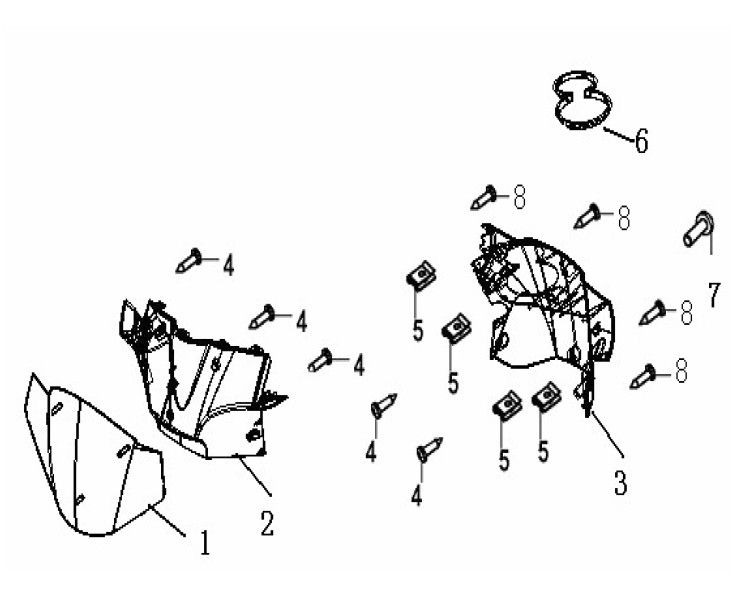 Crémaillère de direction Generic Ideo cuivre 2010 2 temps 25