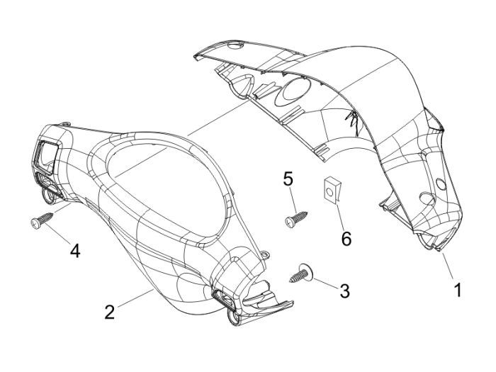 Wheelhouse Piaggio Fly 2 temps