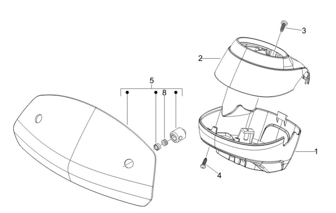 Housses de guidon Vespa GTV 250 4T 4V IE