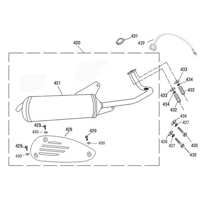 Échappement China Zip Euro4