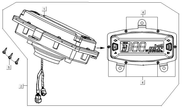 Comptoir Kymco MXU 300R