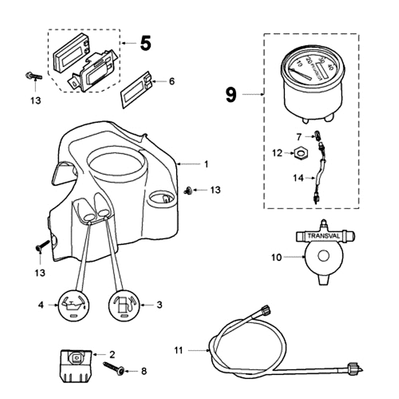 Comptoir avec écrou M10 X 1.00 Peugeot Fox Deluxe Noir