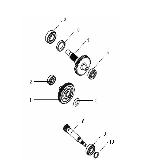 Transmission Generic Xor stroke 2009 2 temps