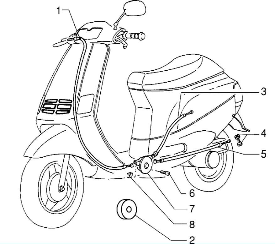 Transmissions Piaggio Zip RST