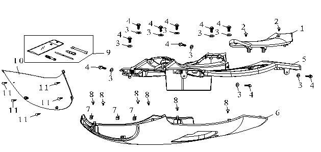 Marchepied AGM Fashion beige
