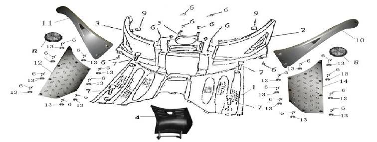 Marchepied AGM GT rose