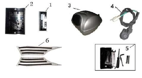 Marchepied China LX blanc