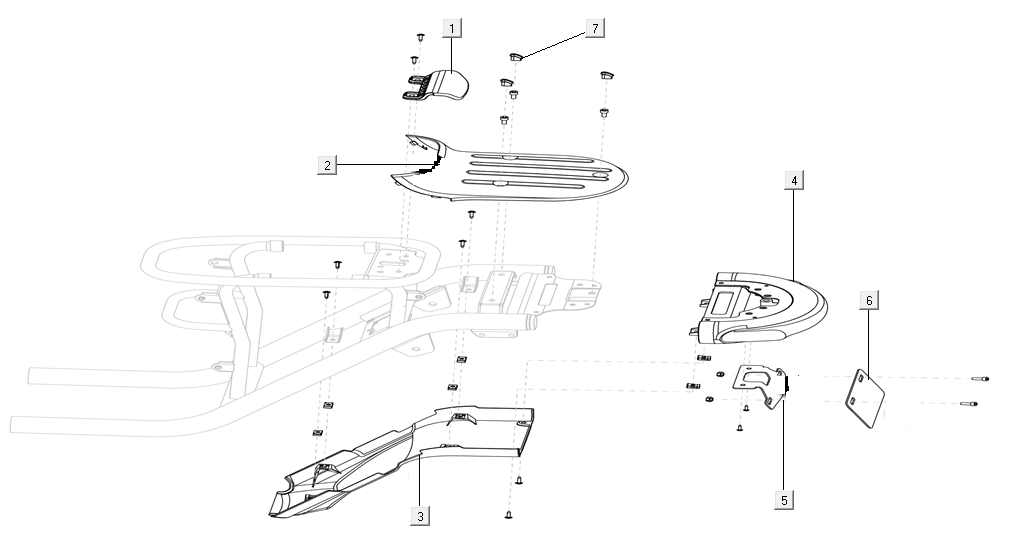 Feu arrière Niu U Series