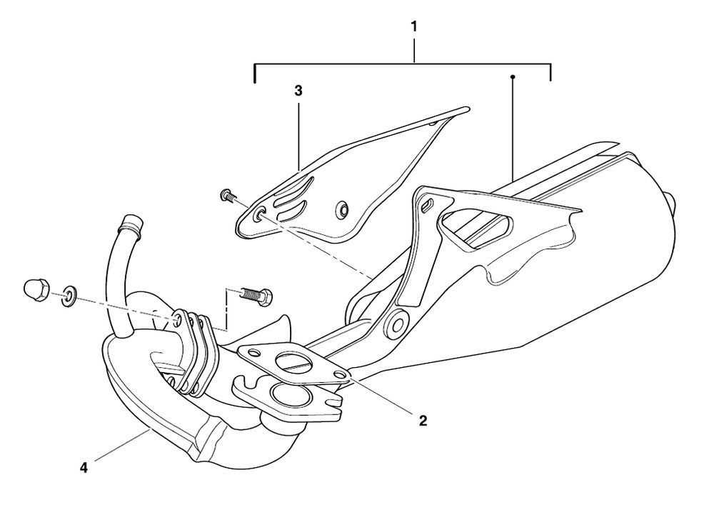 Echappement Beta ARK-tribe AC blanc 2009 2 temps-partsproduct-Uitlaat-Beta-Ark-tribe-AC-wit-2009-2-takt