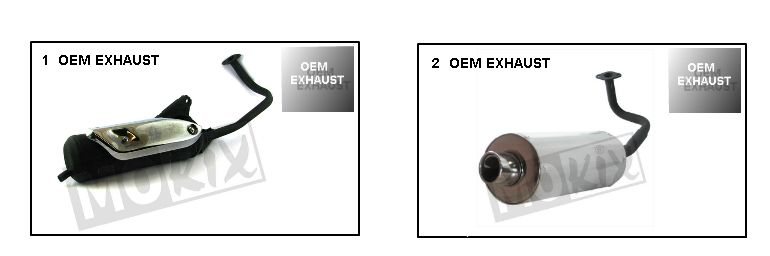 Pot d'échappement China Jet Ten 4 temps