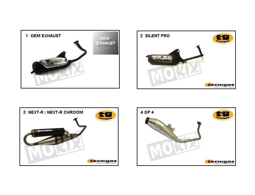 Echappement Giantco Sprint 4 temps
