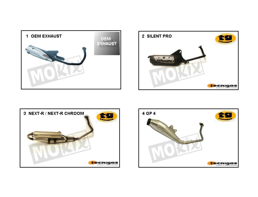 Pot d'échappement Rover Fs3 4 temps