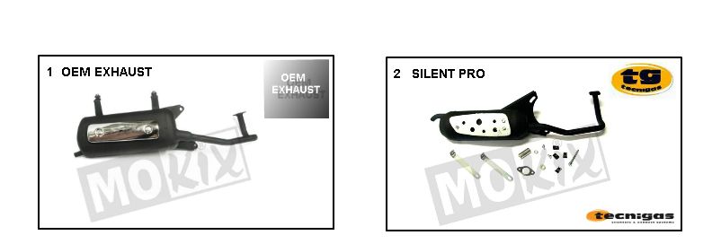 Echappement Santini Firenze 4 temps