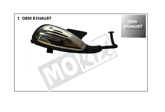 Echappement Senzo RivaLux S 4 temps