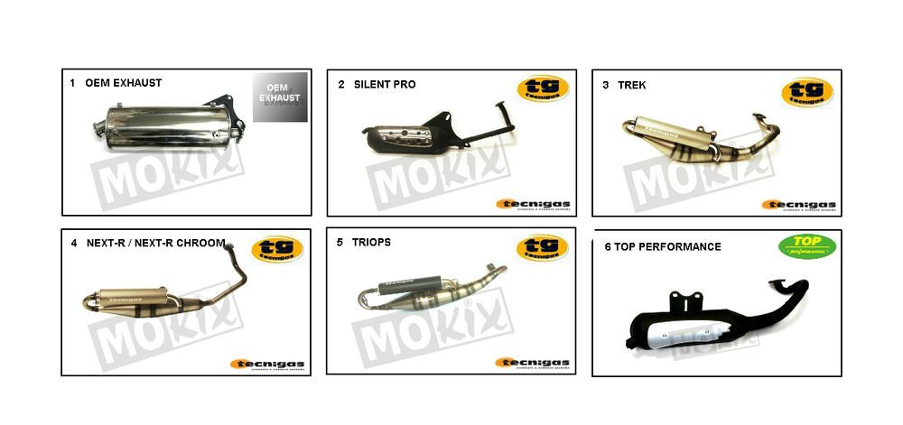 Echappement Generic Ideo noir 2010 2 temps 25