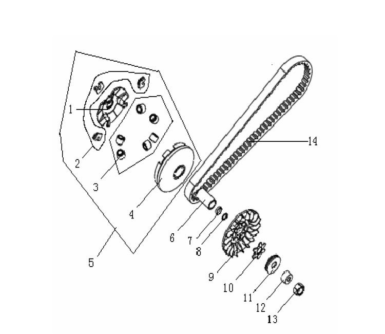 Variateur Generic Xor noir 2006 2 temps