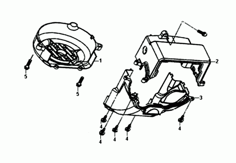 VOLANT DRIVER Sym Orbit II Euro 4 gris mat