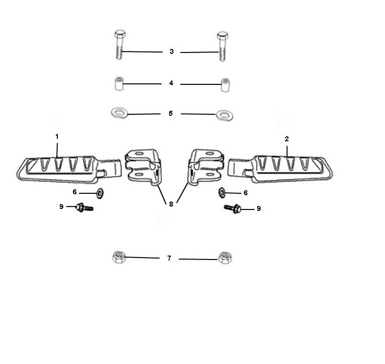 MarchepiedPeugeot Ludix one 2 temps