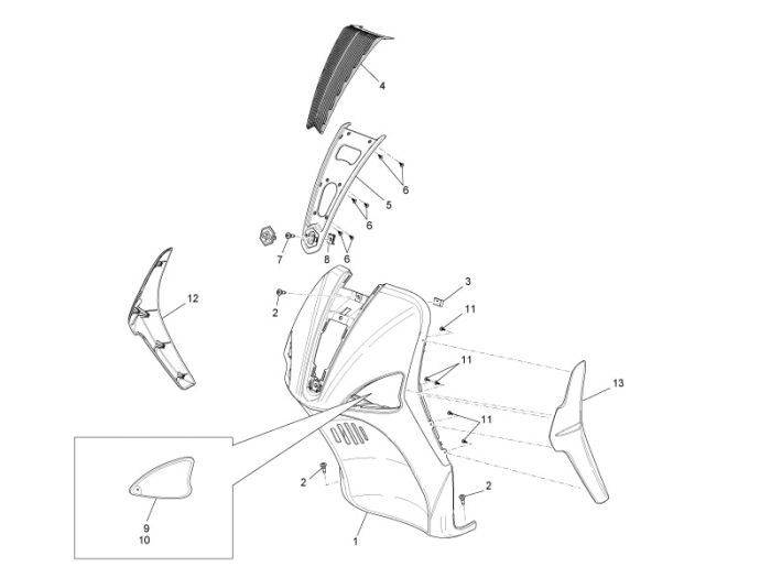 Avant Avant Piaggio Liberty 4 temps