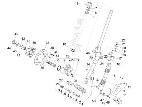 Vespa Sprint 4 jours 3 soupes (Euro4 Injection IGET)