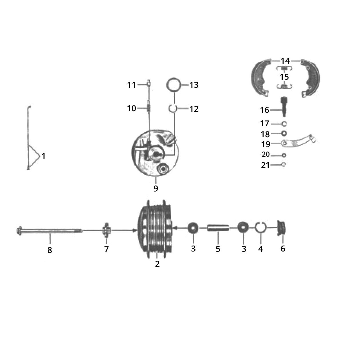Avant Zundapp GTS 50 517-40L5 route