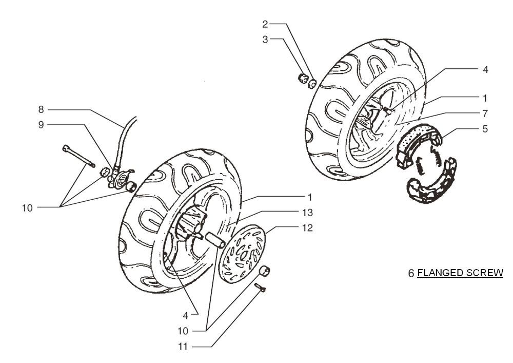 Roues Beta ARK-tribe AC blanc 2009 2 temps