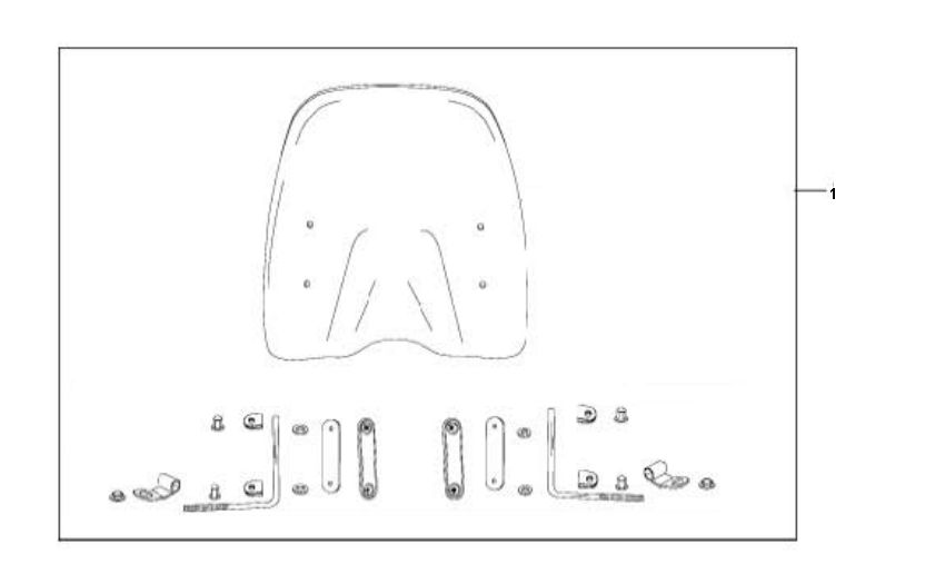 Pare-brise Rover Fun 4 temps
