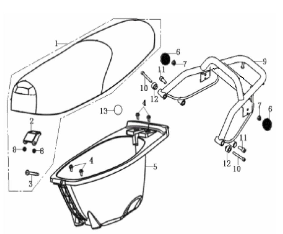 Selle Sellebak Generic Cracker Limited blanche 2009 2 temps