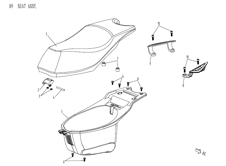 Sacoche Saddle-Selle AGM Vert venin