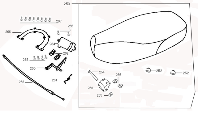 Selle Selle Seat Znen VPA argent