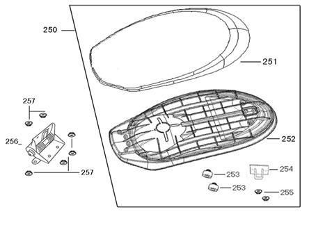 Selle China Joy anthracite mat