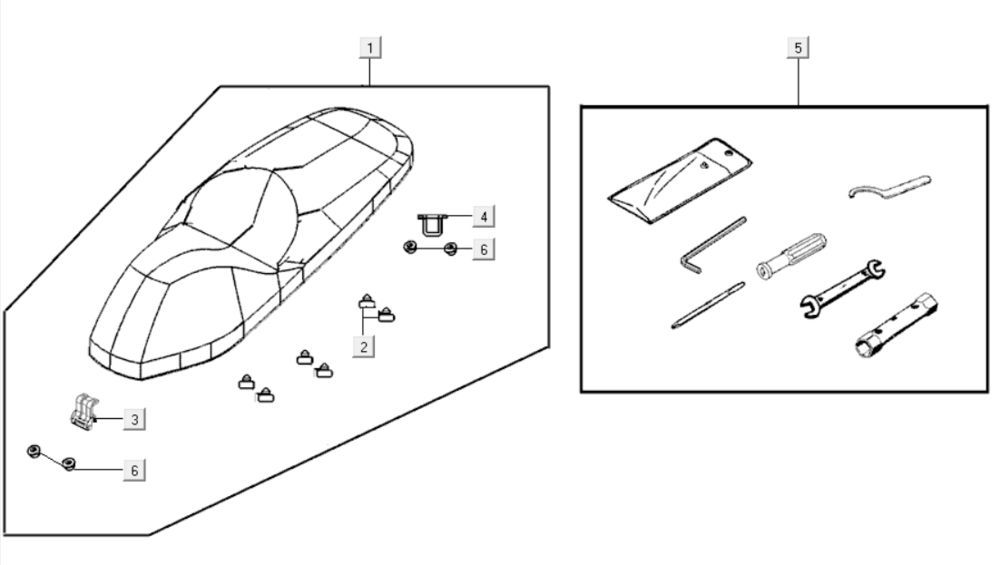 Selle Kymco Gti 300i