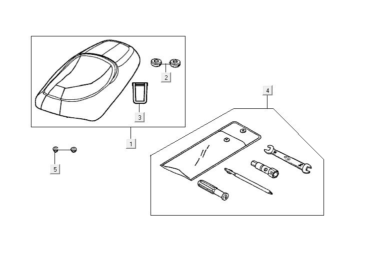 Selle Kymco Yup 2t ac rouge