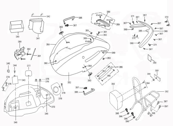 Porte-écran latéral AGM Retro Extra blanc mat