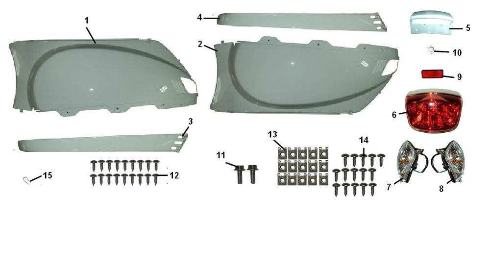 Bulle latérale Edwards Tomorrow VX50S 4 temps