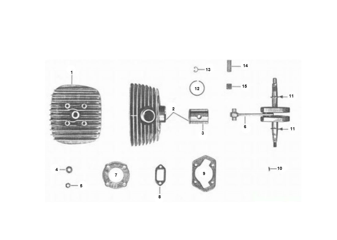 Zundapp Cylinder 4 accélère l'ancien type