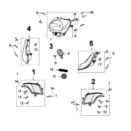 Filtre à Air Mousse Pour Scooter 50cc - Compatible BT49QT, KISBEE, V-CLIC, GY6, Améliore Les Performances Du Moteur