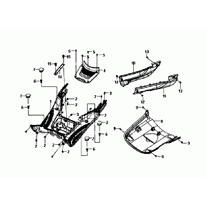 MarchepiedSym Fiddle III Deep Ocean Blue (BU-280S)