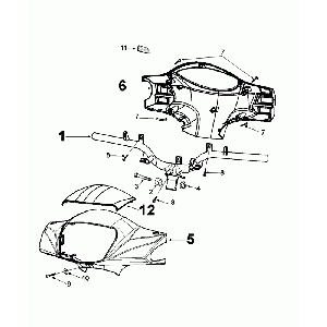 Volant Peugeot Tweet Evo gris onyx