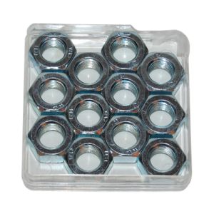 écrou de volant moteur essieu pivotant m10x1 zundapp « nouveau type » modèle 529/530 12pcs