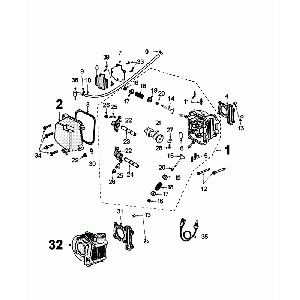 Cylindre Peugeot Django origine Euro 4