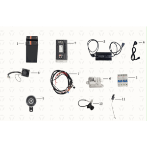 Faisceau de câbles Assy/batterie/chargeur Yadea T9L